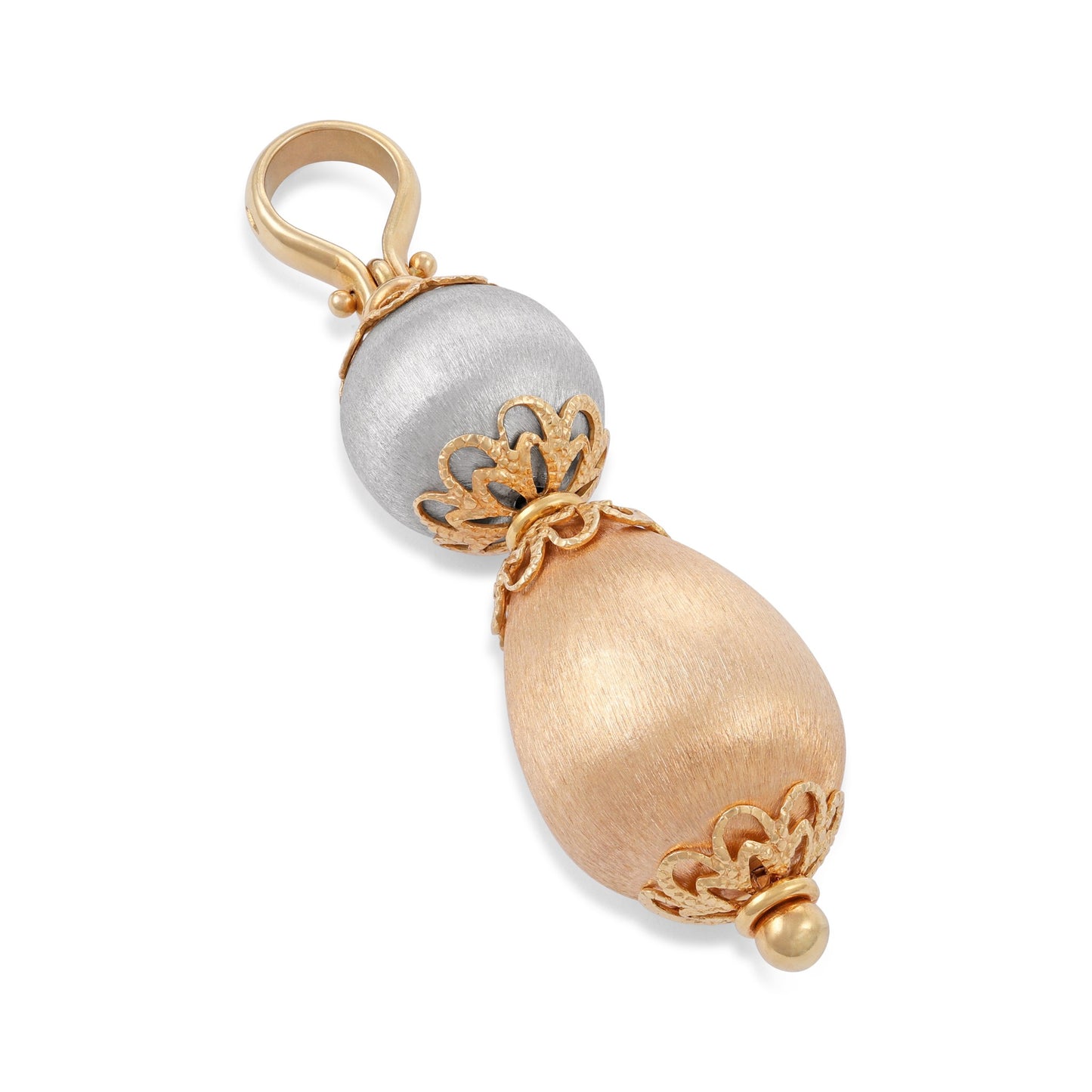 18ct multicolour gold pendant 02032494