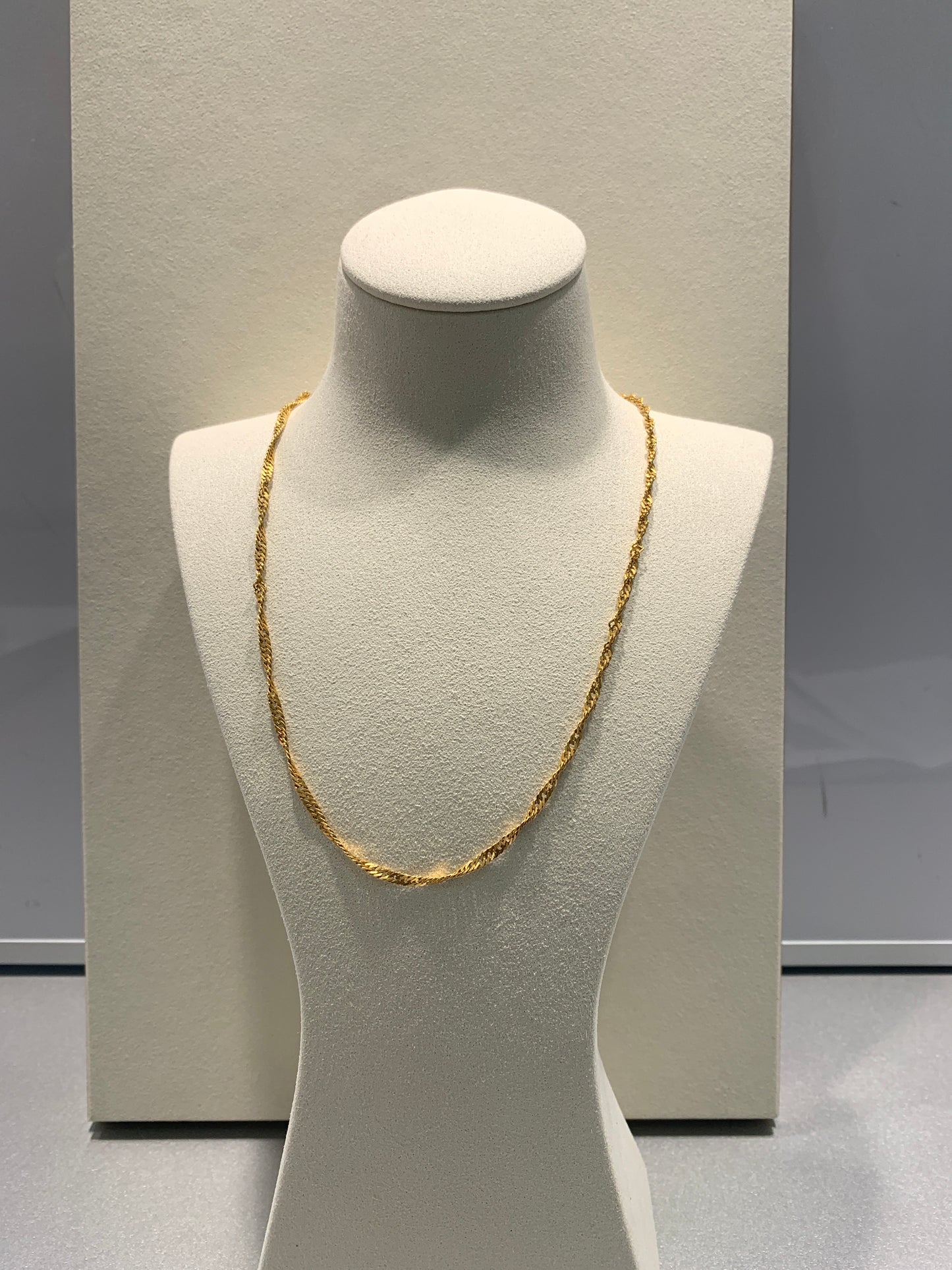 22ct Gold Rope Chain Necklace