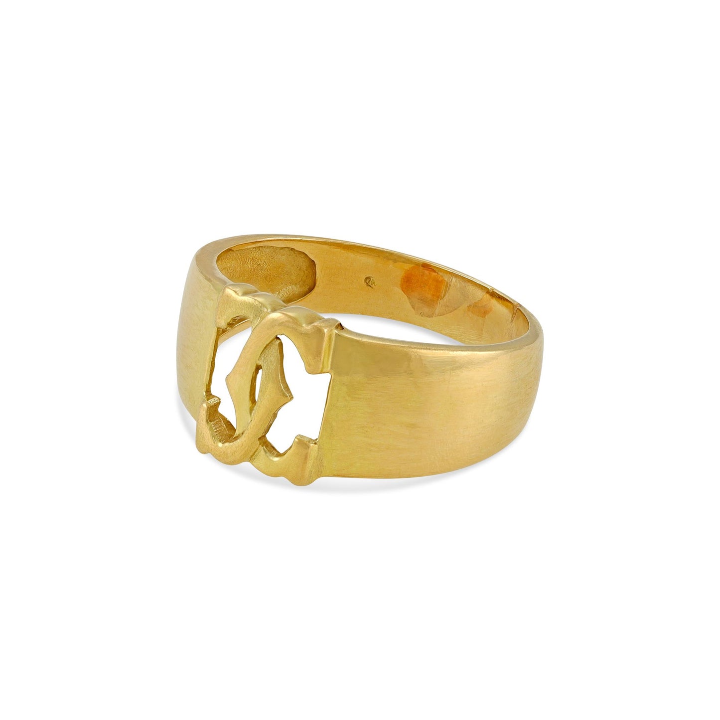 18ct yellow gold pre-owned ring 11000186