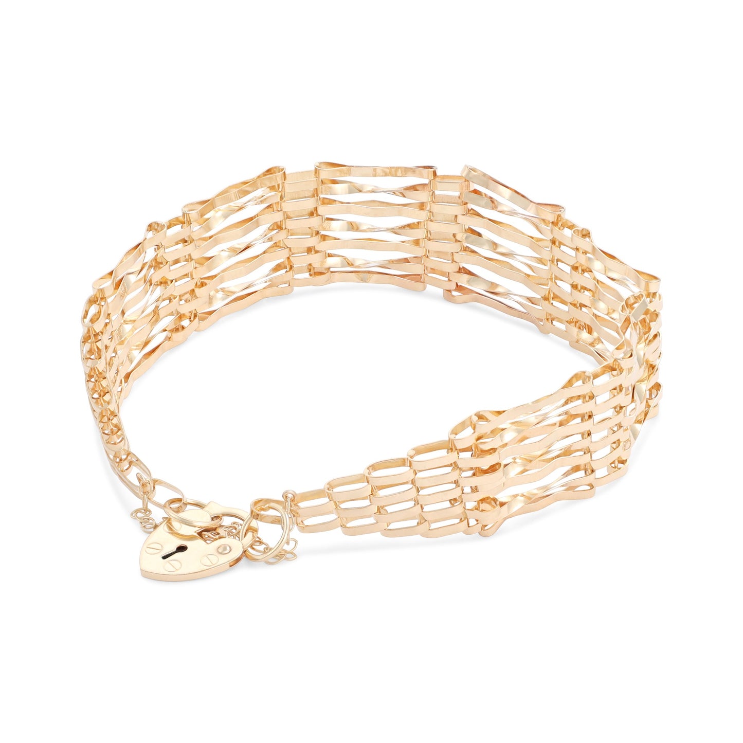 9ct yellow gold bracelet 12000027