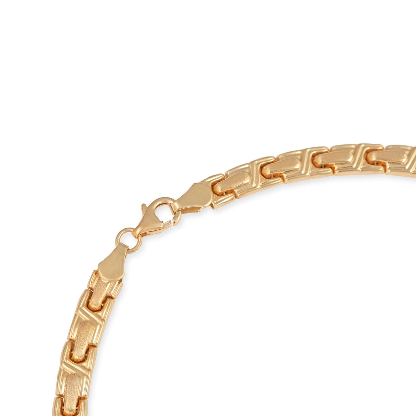 14ct yellow gold necklace with stones 08001110 - FJewellery