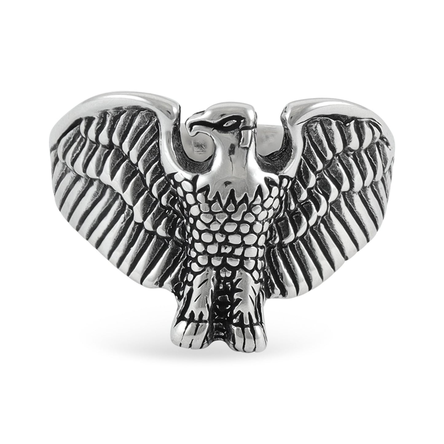 Sterling Silver Eagle Ring