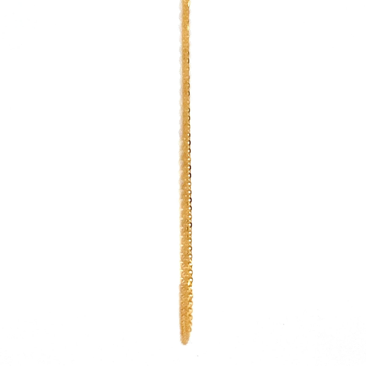 22ct Gold Fine Curb Chain - FJewellery