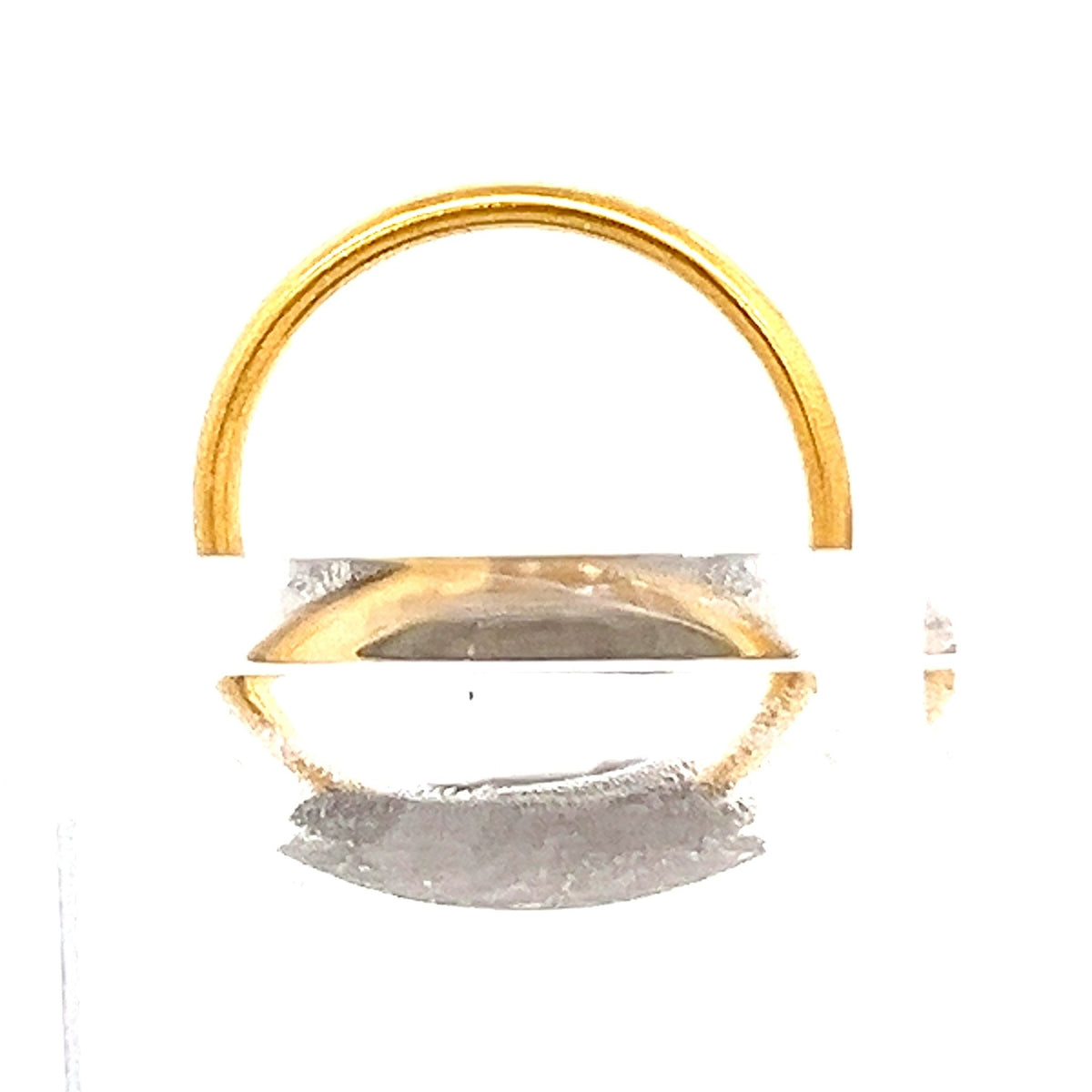 22ct Gold Plain Round Band Ring - FJewellery