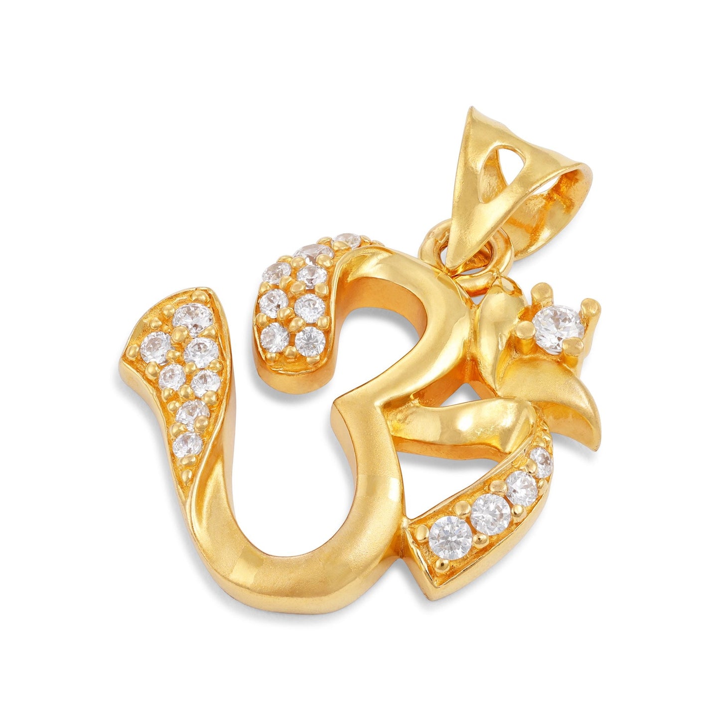 22ct yellow gold pendant 02033410 - FJewellery