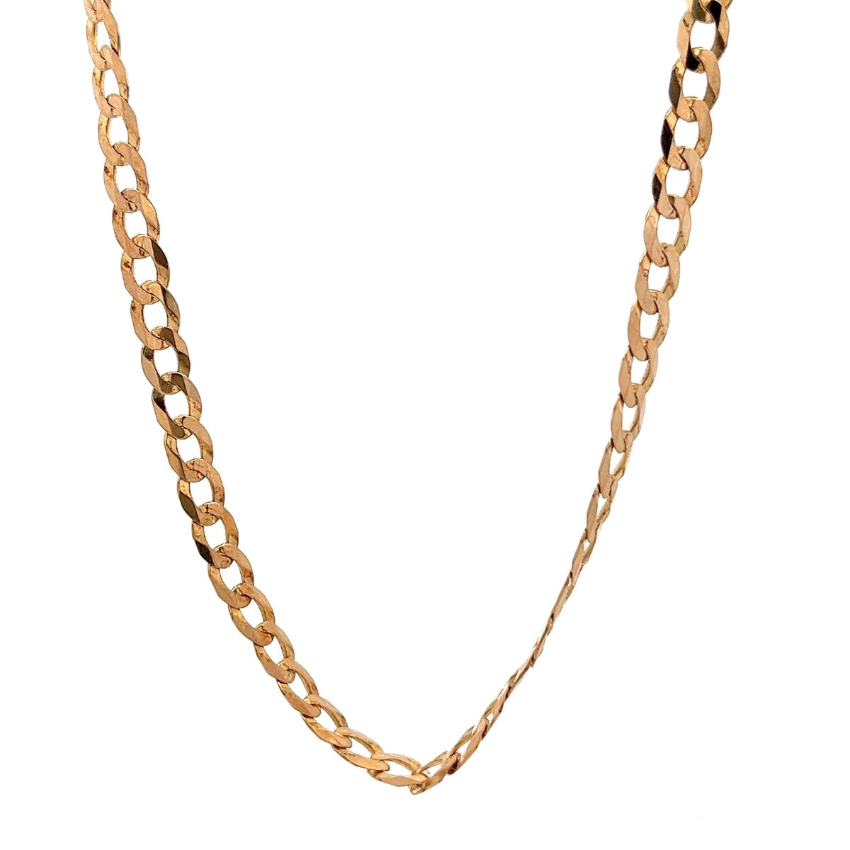 9ct Gold Curb Link Chain - FJewellery
