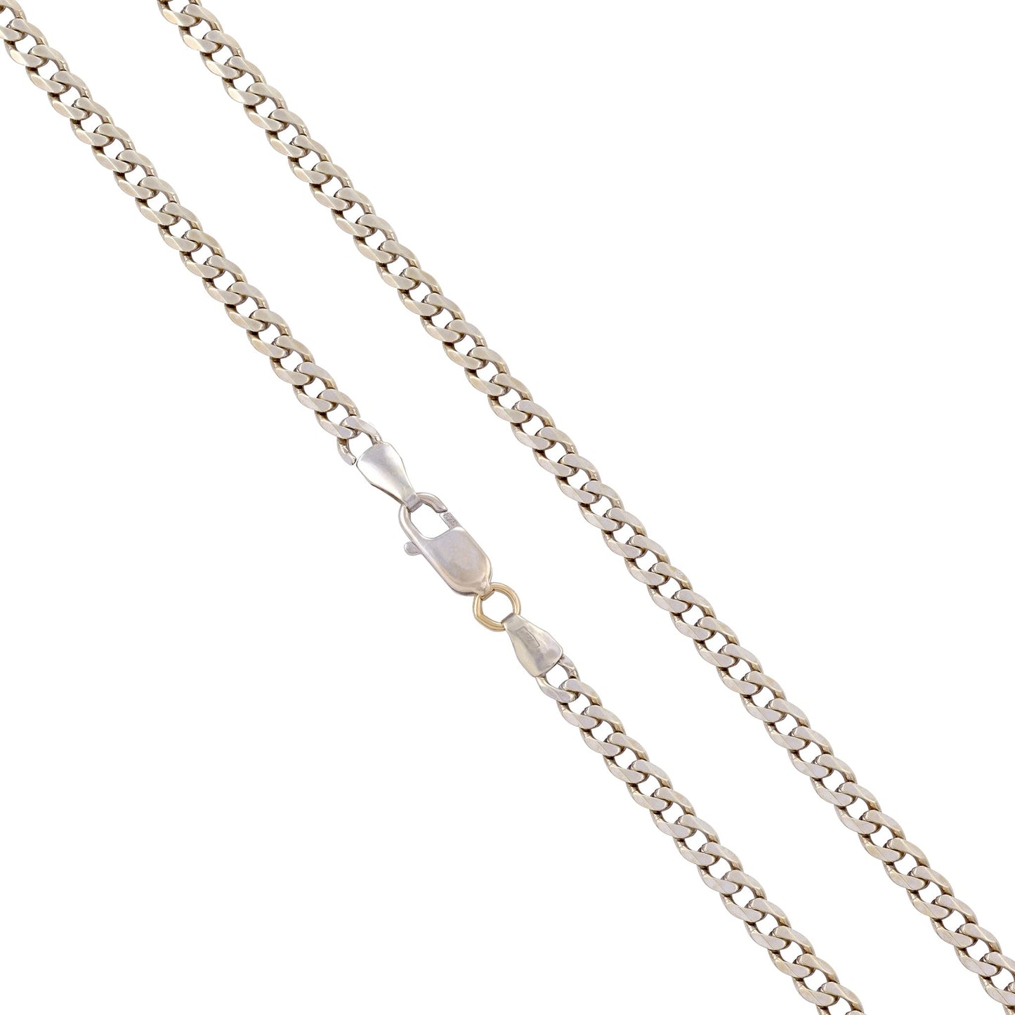 9ct white gold chain 02033062 - FJewellery