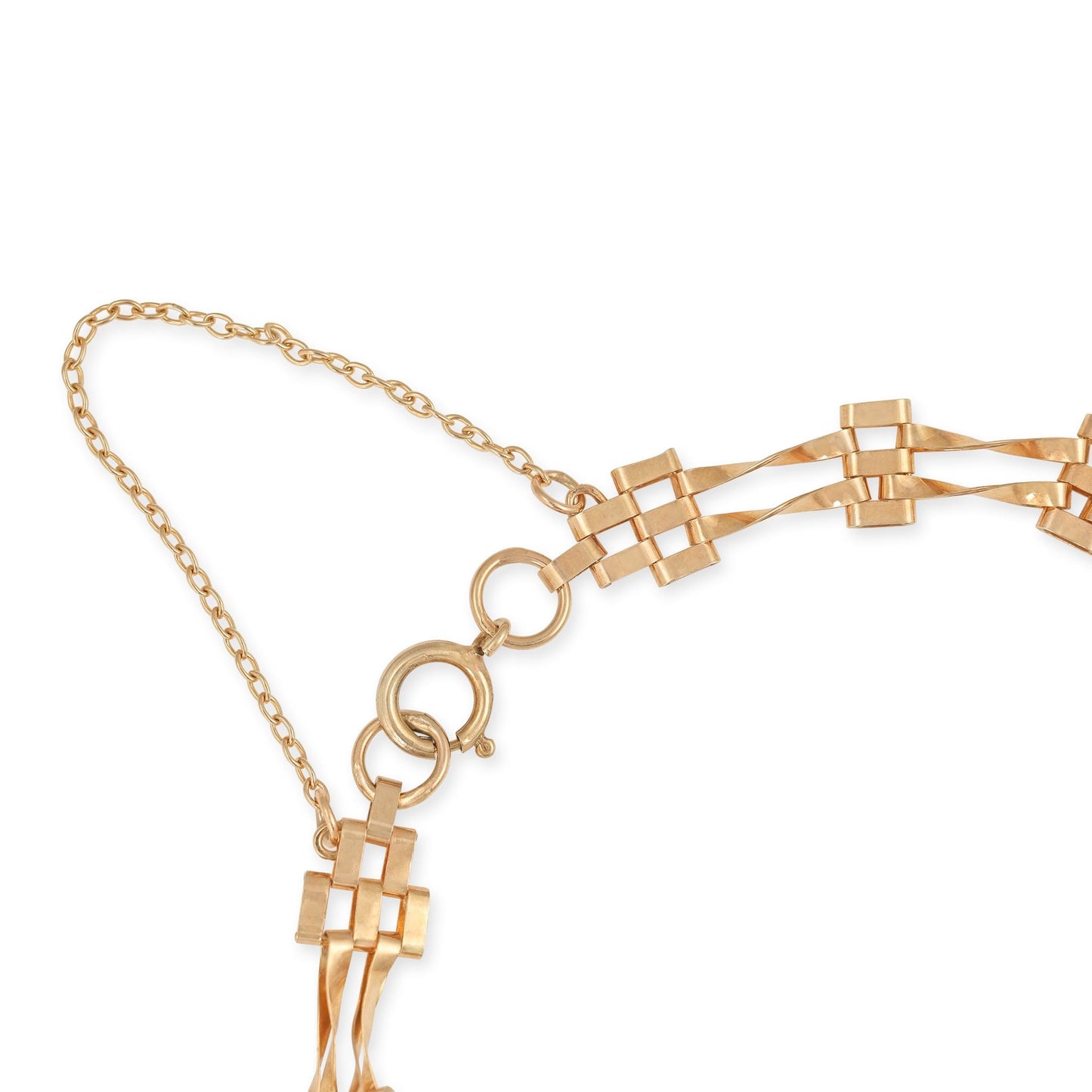 9ct yellow gold bracelet 08001123 - FJewellery