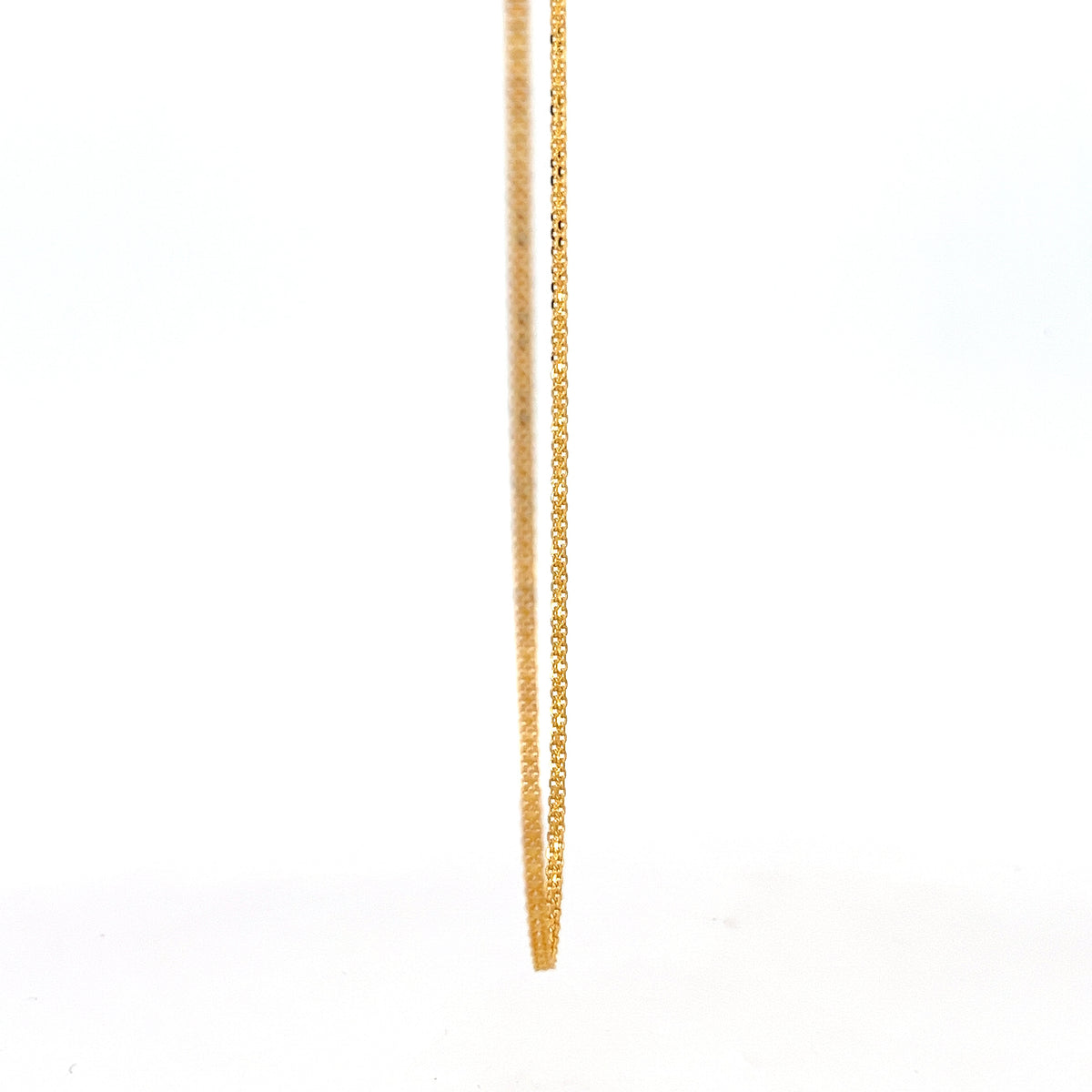22ct Gold Fine Curb Chain