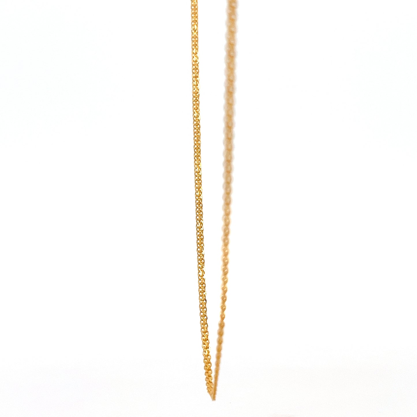 22ct Gold Fine Curb Chain Necklace