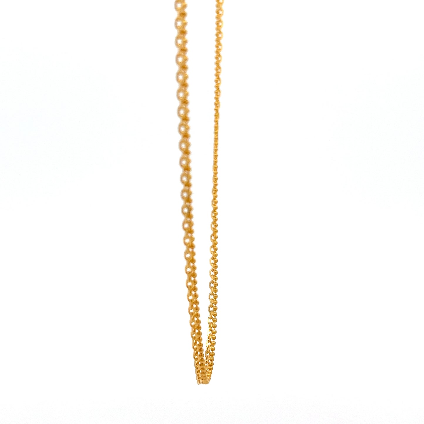 22ct Gold Double Strand Belcher Link Chain