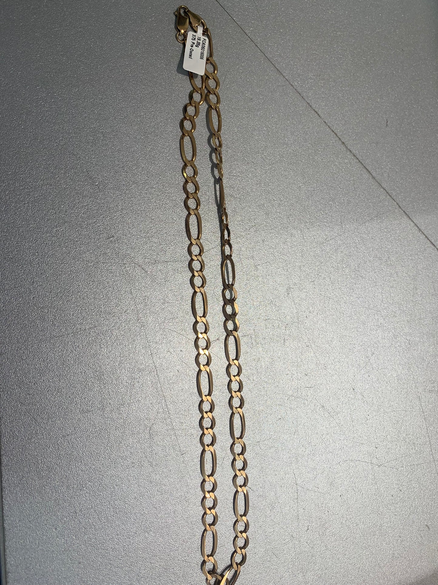9ct Gold Oval Link Chain
