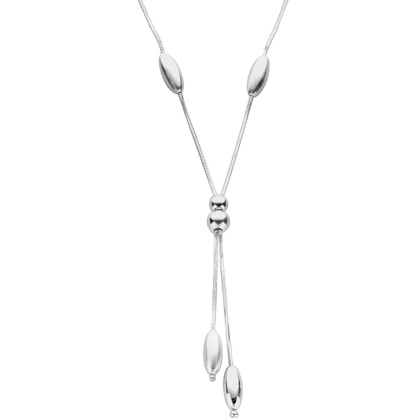 Silver 1mm Necklace Necklace - FJewellery