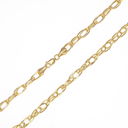 14ct Yellow Gold Rope Chain -5mm - FJewellery
