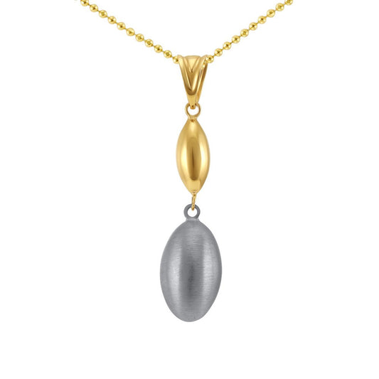 14ct Yellow Gold Tear Drop Necklace 2021718 - FJewellery