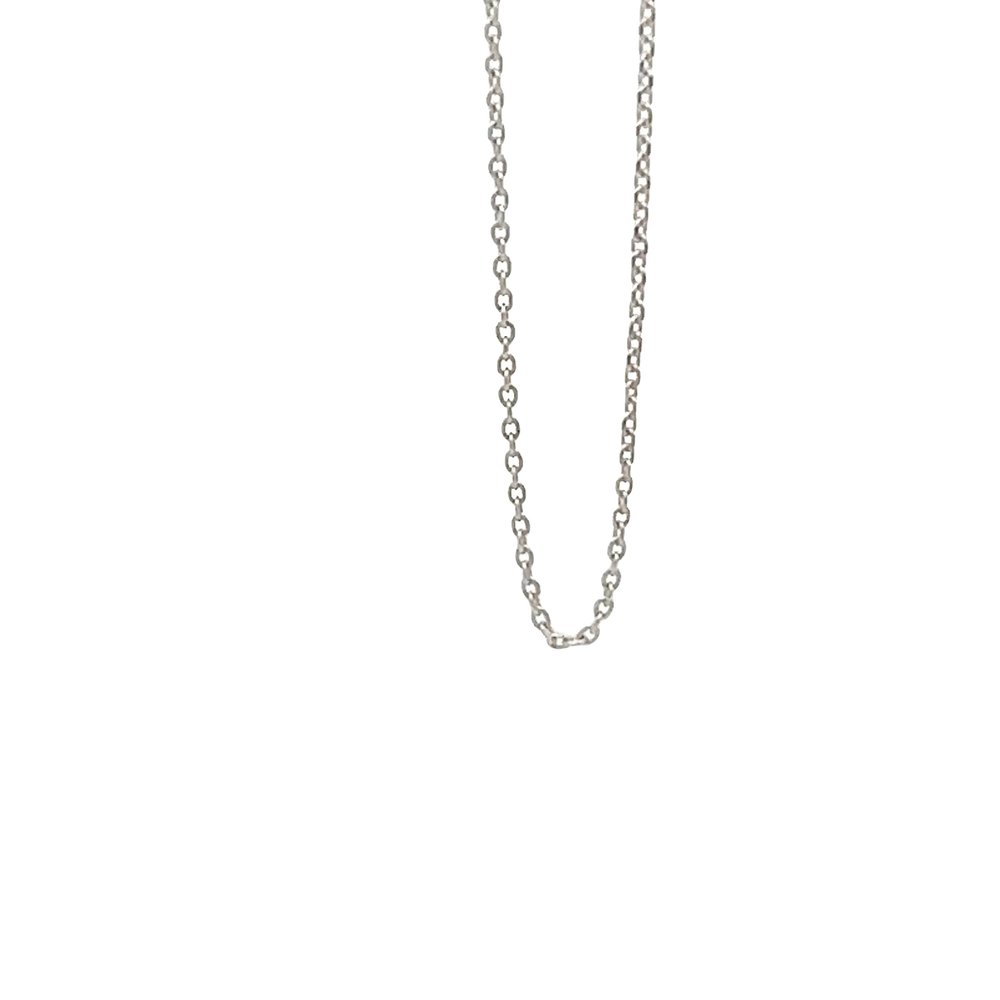 925 silver chain necklace with single tassle AS0036 - FJewellery