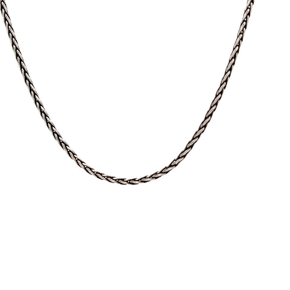 925 silver rope necklace AS0043 - FJewellery