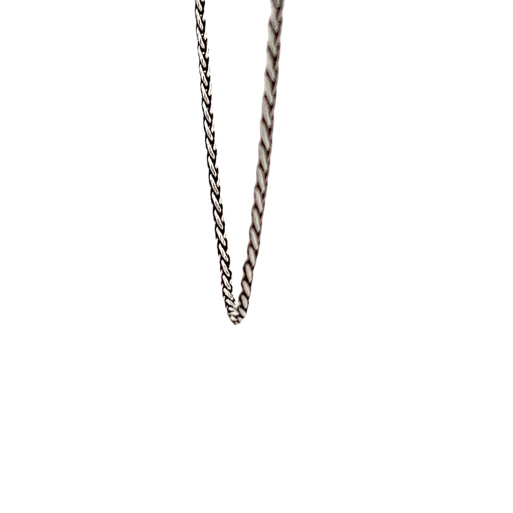 925 silver rope necklace AS0043 - FJewellery