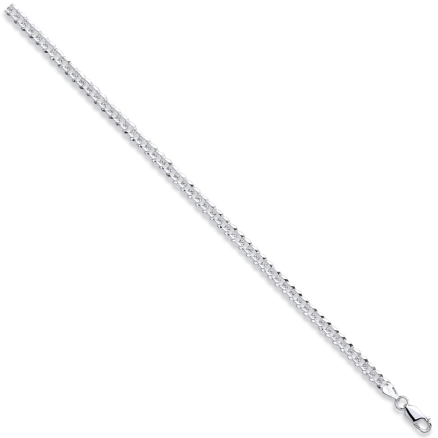 925 Sterling Silver 5mm Necklace Chain - FJewellery