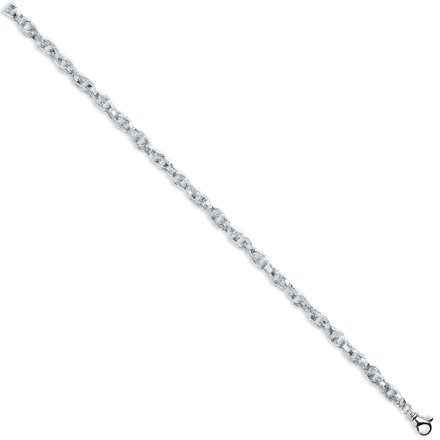 925 Sterling Silver 6mm Prince Of Wales Chain - FJewellery