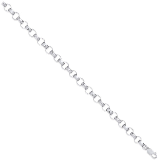 925 Sterling Silver 7mm Chain - FJewellery