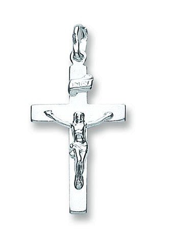 925 Sterling Silver Classic Crucifix - FJewellery