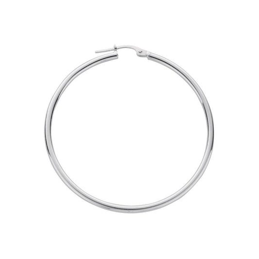 925 Sterling Silver Hoop Earrings - FJewellery