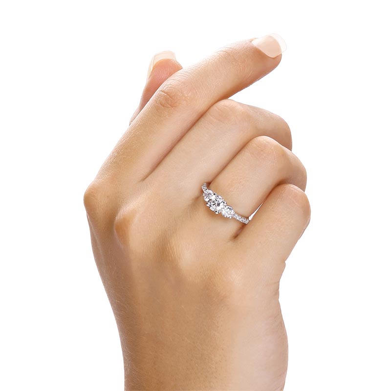 925 Sterling Silver Thriology CZ Ring - FJewellery