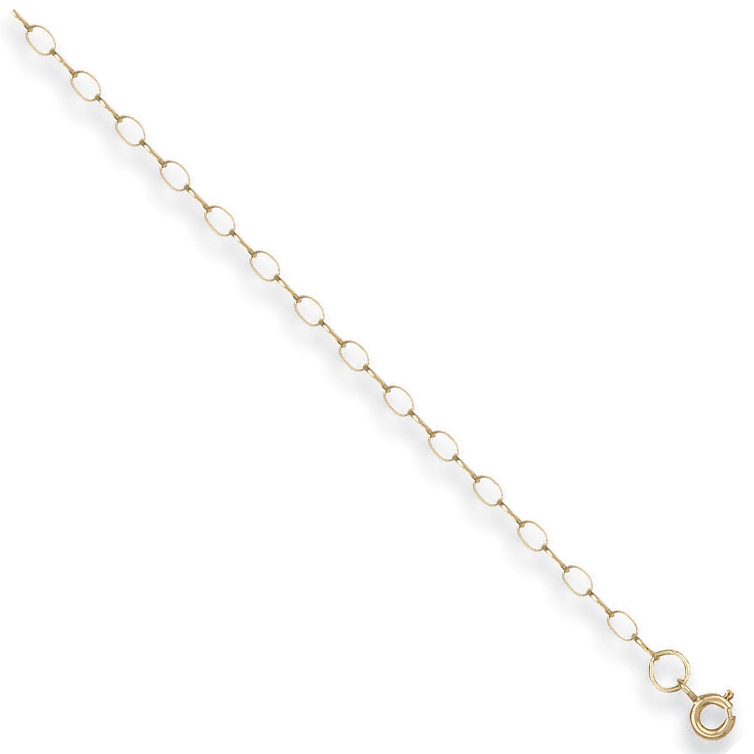 9ct Yellow Gold 2.7mm Belcher Chain - FJewellery