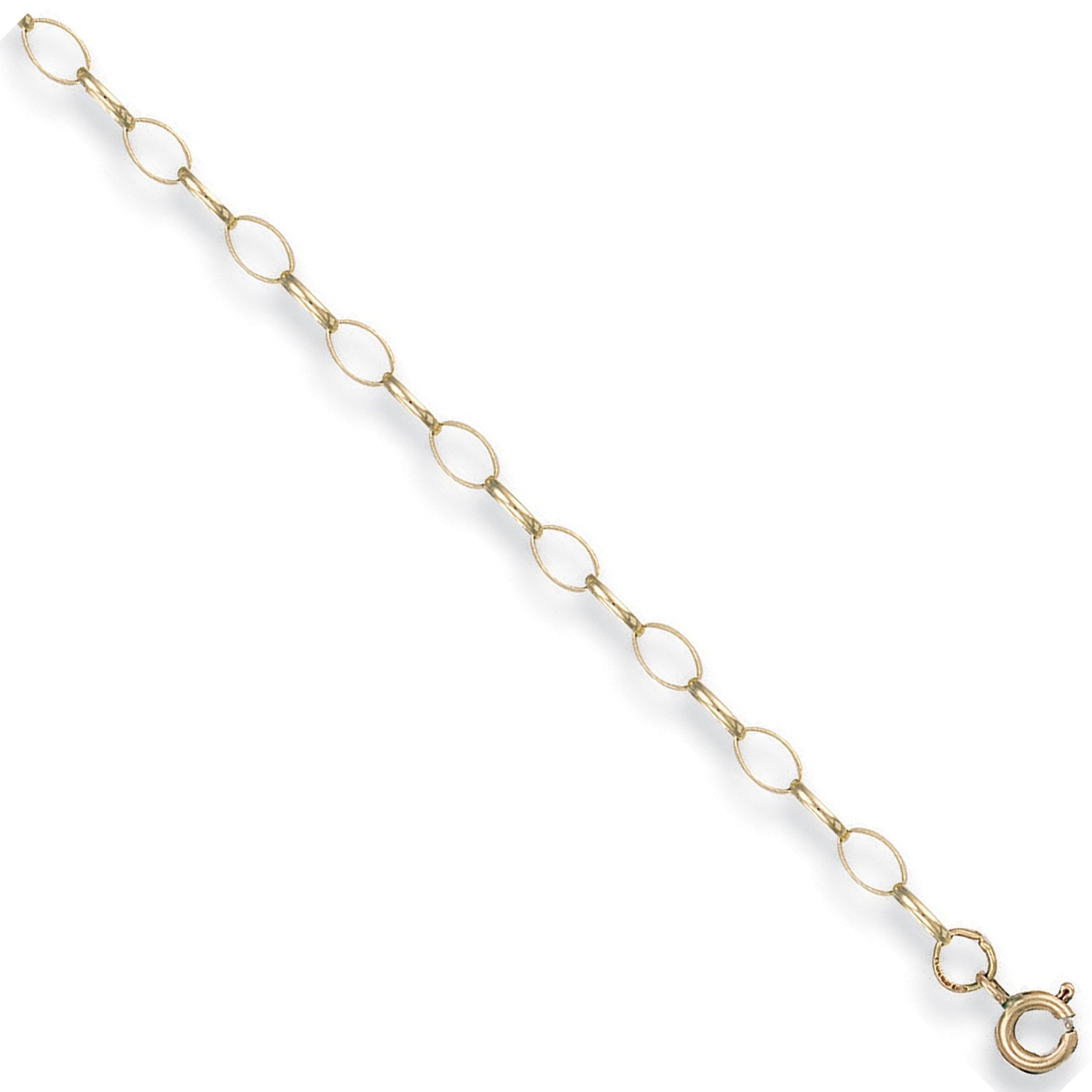 9ct Yellow Gold 4.5mm Belcher Chain - FJewellery