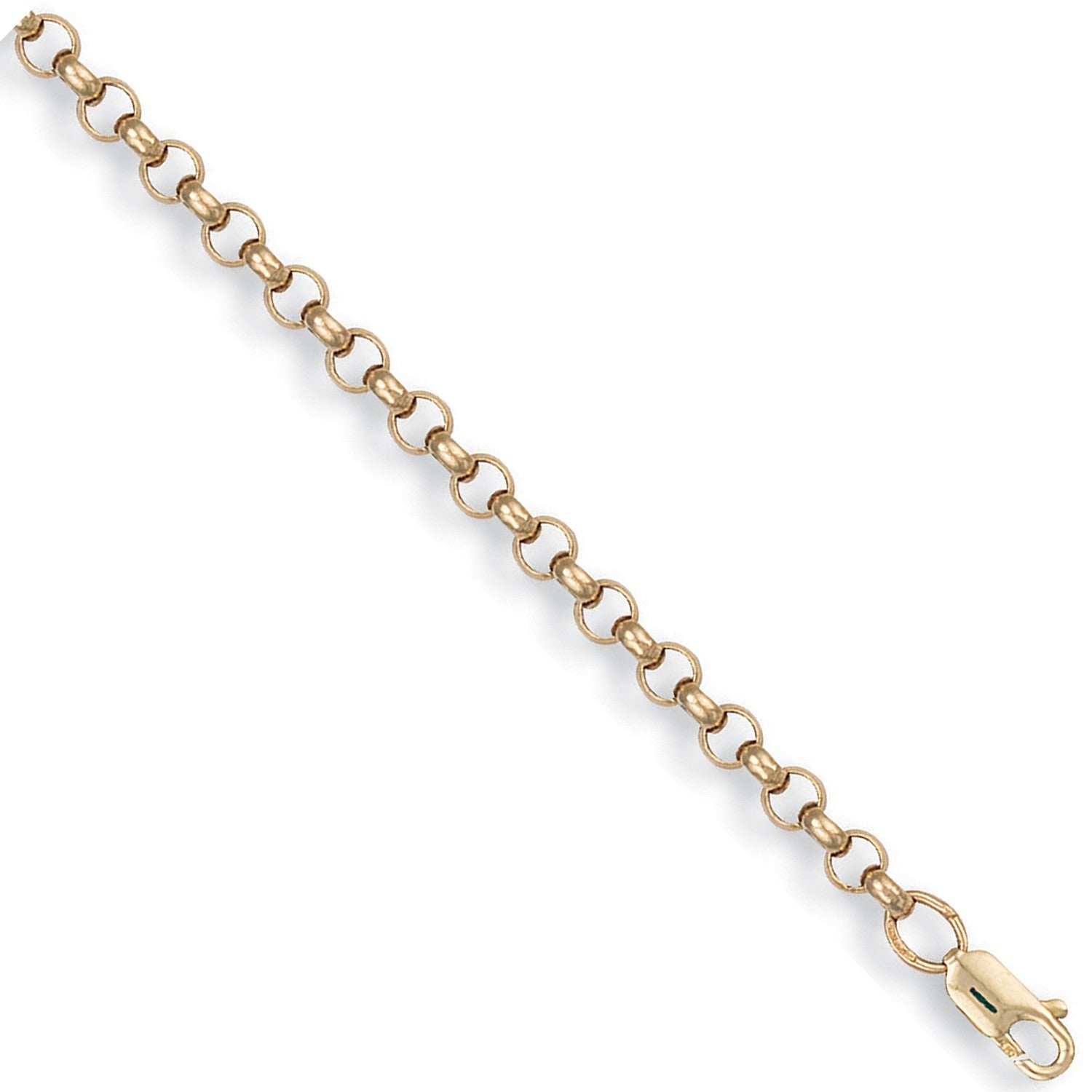 9ct Yellow Gold 5mm Belcher Chain - FJewellery