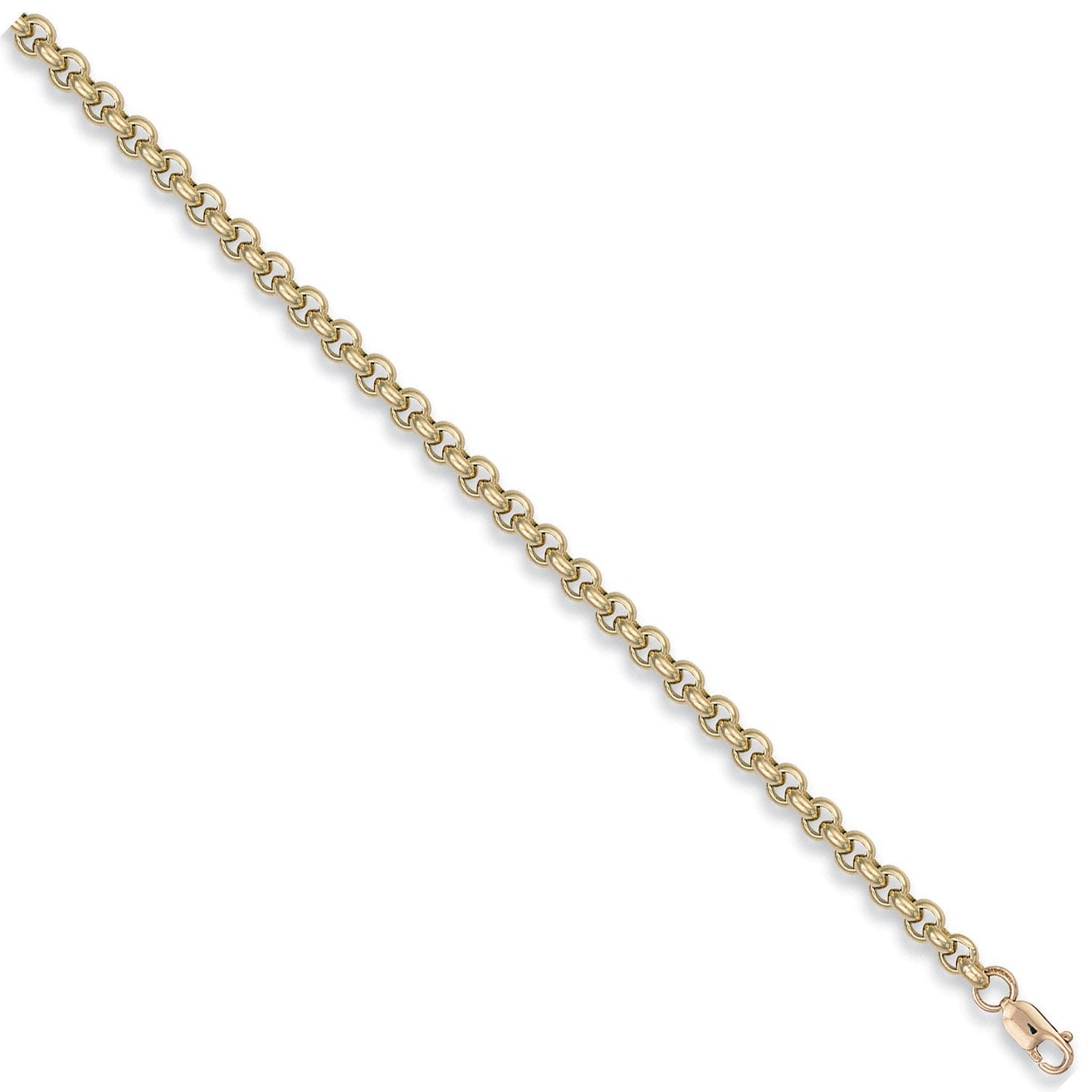 9ct Yellow Gold 6.5mm Belcher Chain - FJewellery