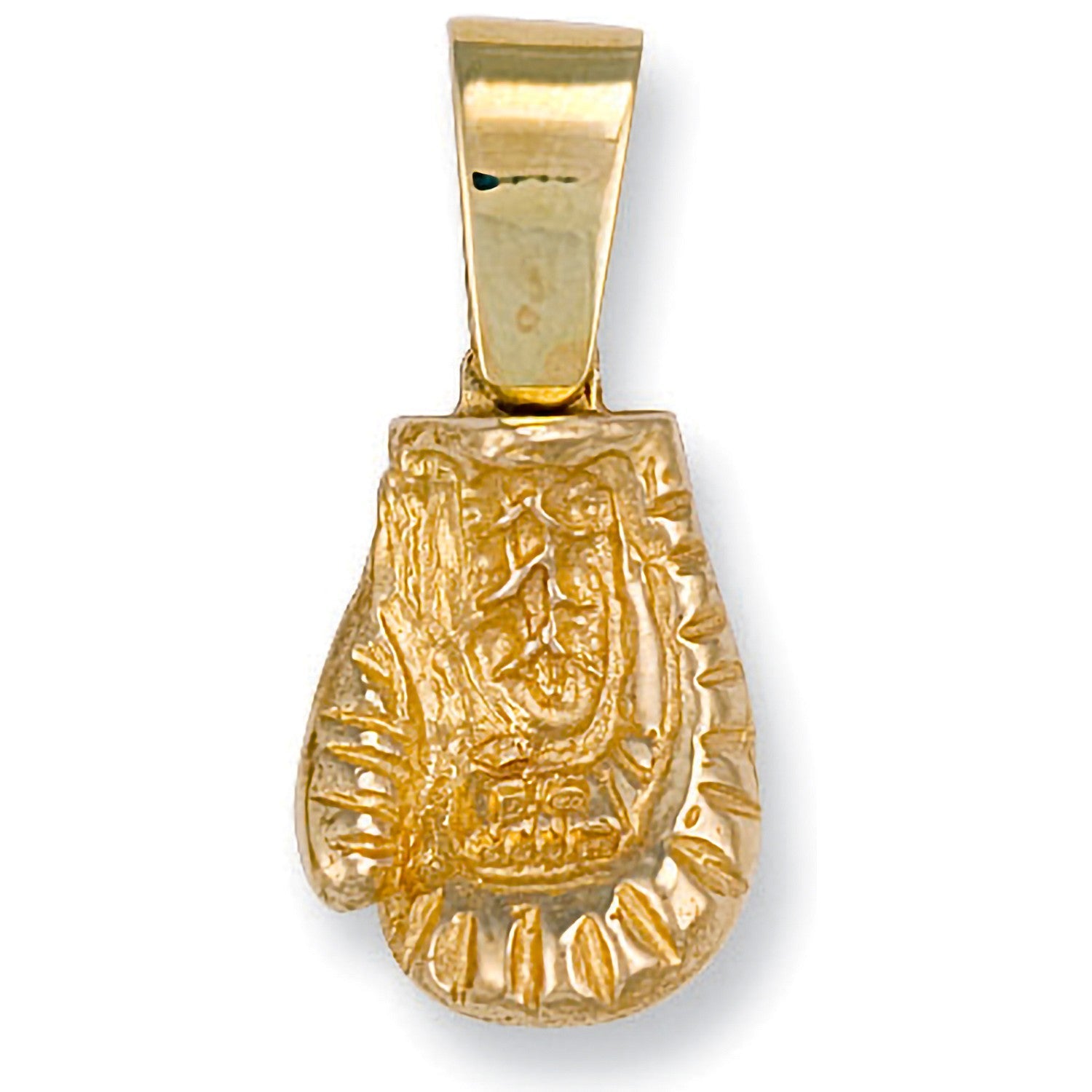 9ct Yellow Gold Boxing Right Glove Pendant - FJewellery