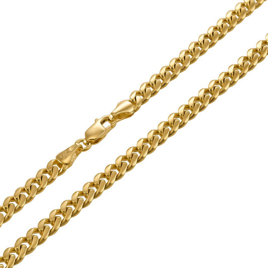 9ct Yellow Gold Curb Chain 5mm CNM01441 - FJewellery