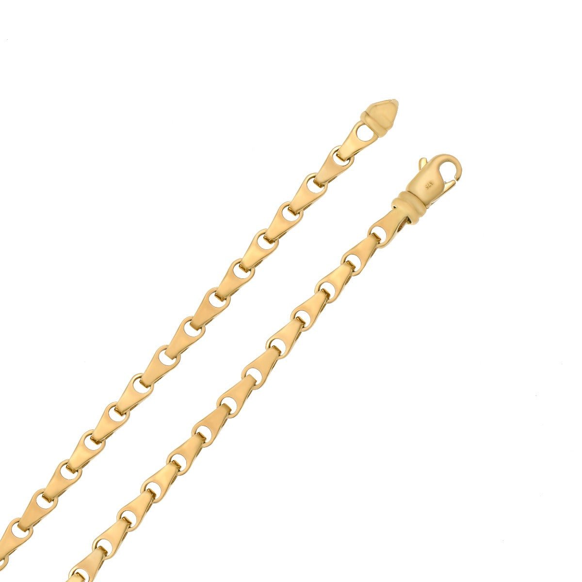 9ct Yellow Gold Fancy Chain 5mm 2017031 - FJewellery