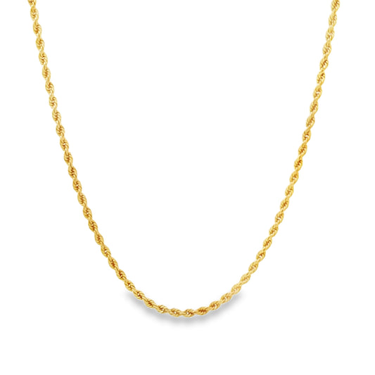 18ct Pre-owned yellow gold chain 00006987
