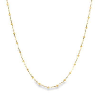 18ct Pre-owned yellow gold chain 00006988