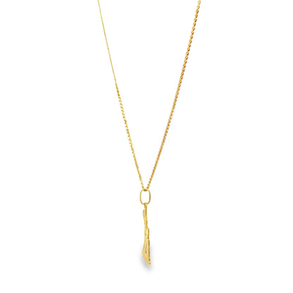 14ct Pre-owned yellow gold chain 00006992