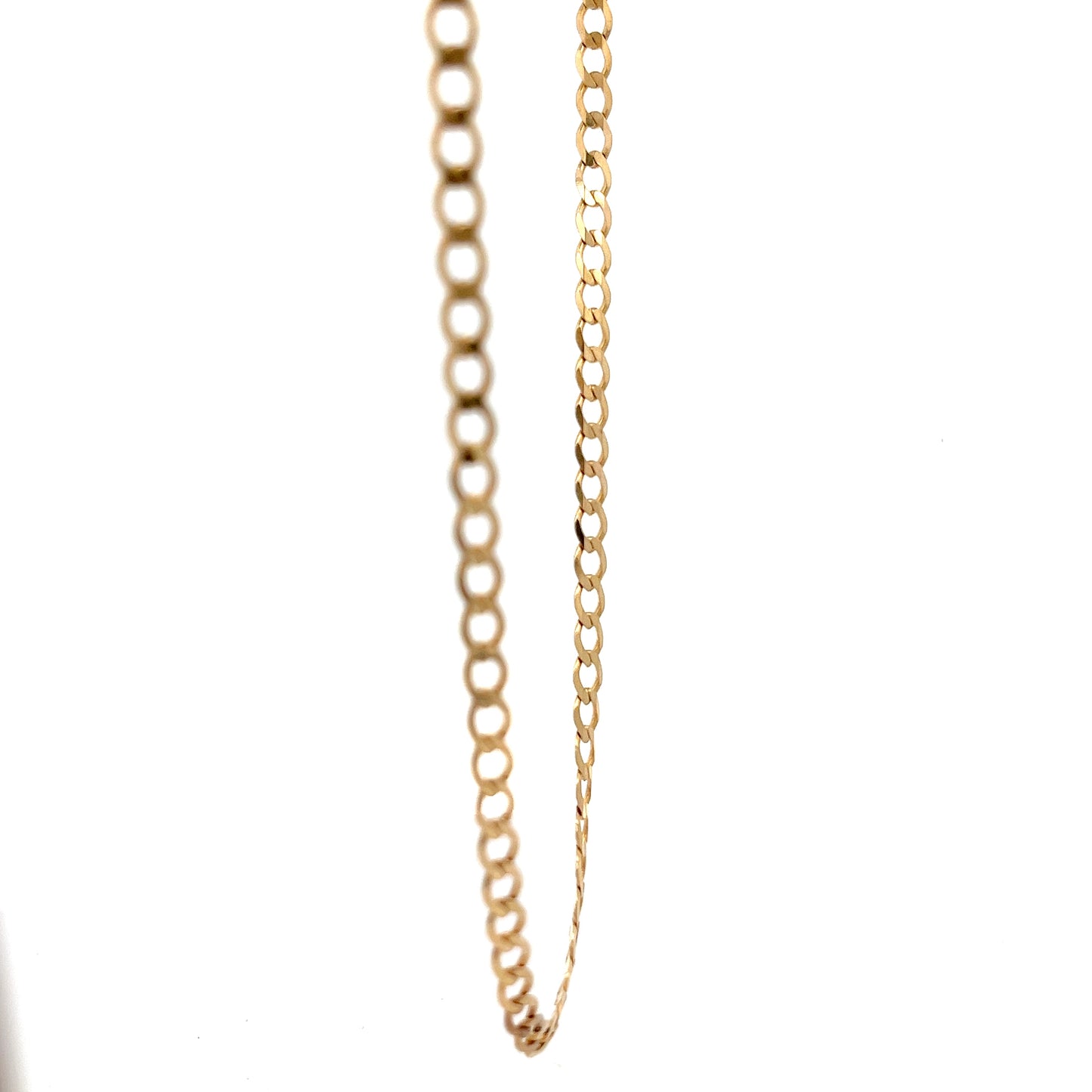 9ct Gold Curb Link Chain
