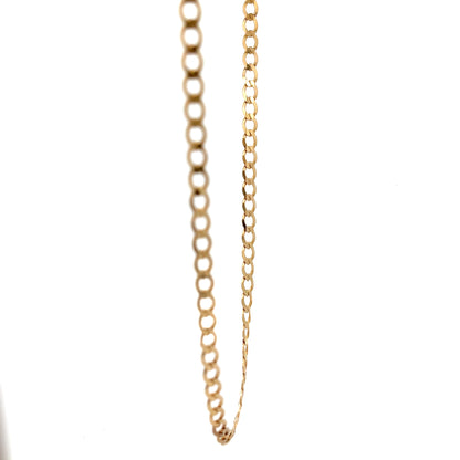 9ct Gold Curb Link Chain