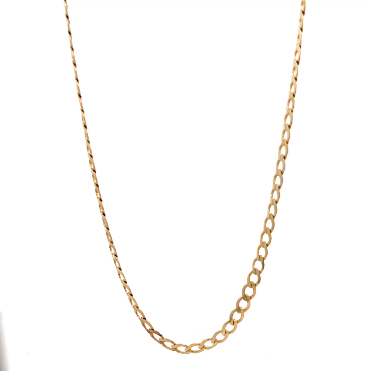 9ct Gold Curb Link Chain