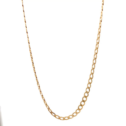 9ct Gold Curb Link Chain
