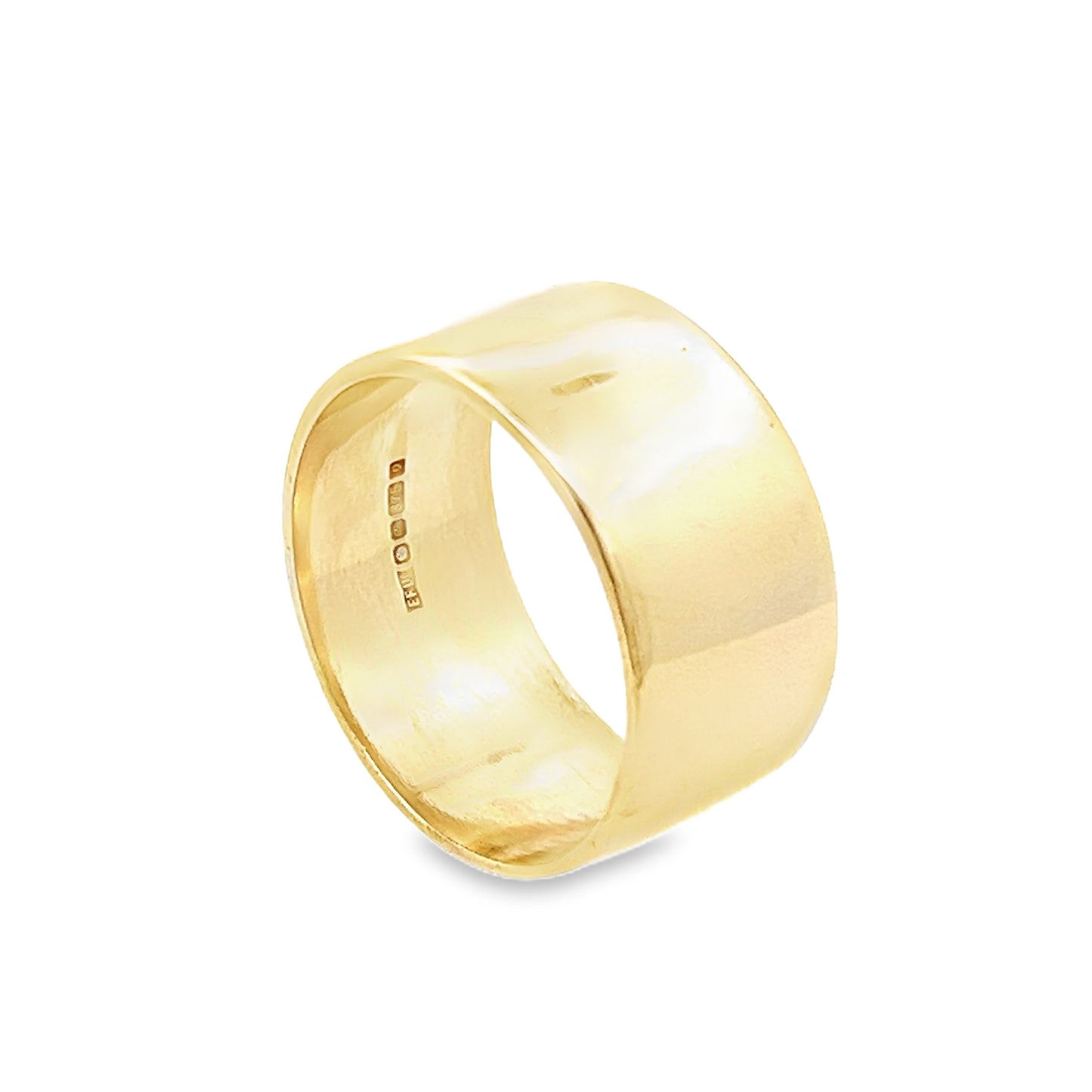 9ct pre-owned yellow gold ring 01003059