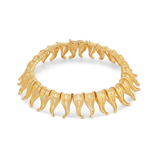 22ct second-hand yellow gold bracelet 02033073
