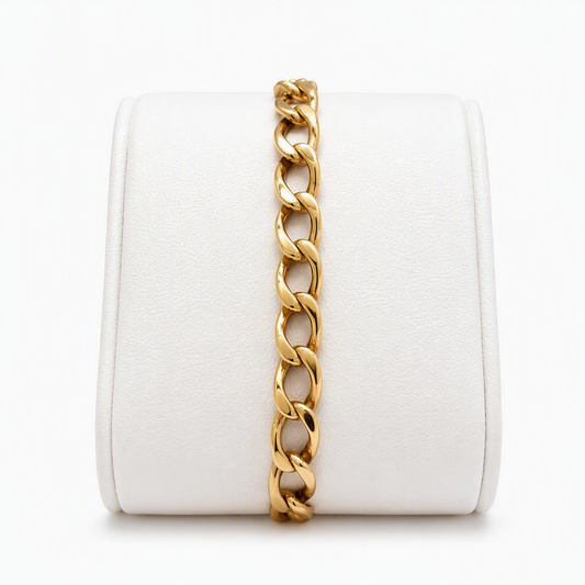 18ct Gold Curb Link Bracelet