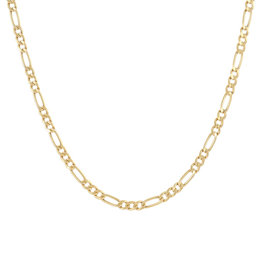 9ct Yellow Gold Pre-owned Figaro Chain 02033077