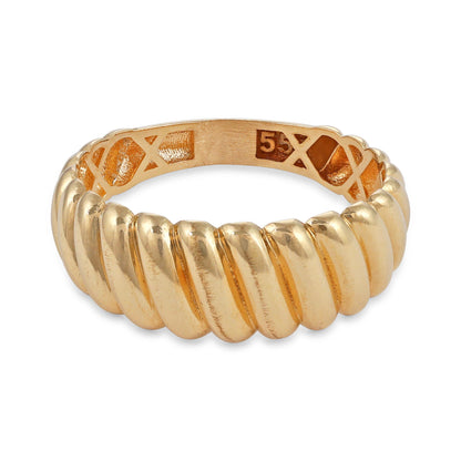 18ct pre-owned yellow gold ring 02033161