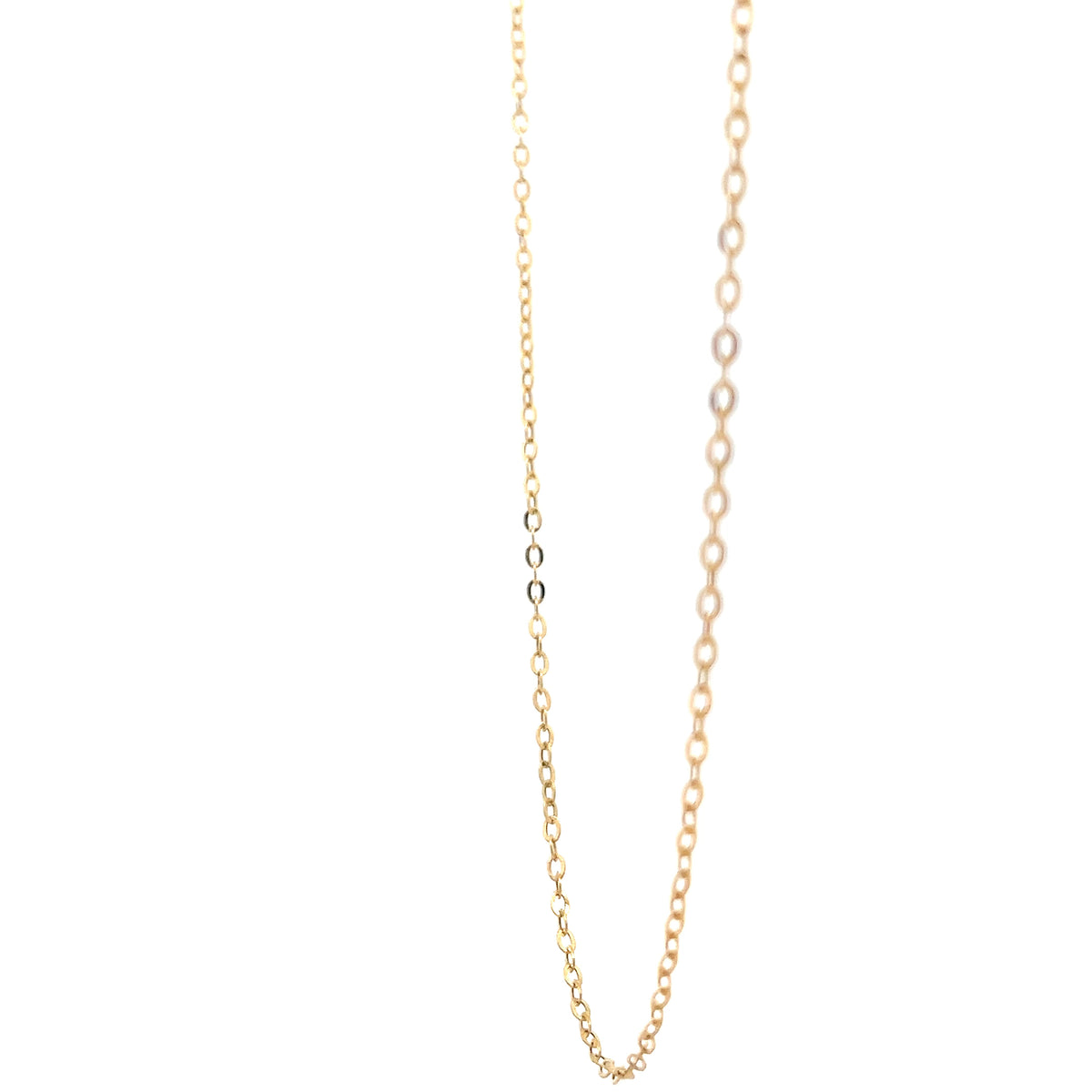 18ct Gold Oval Link Chain