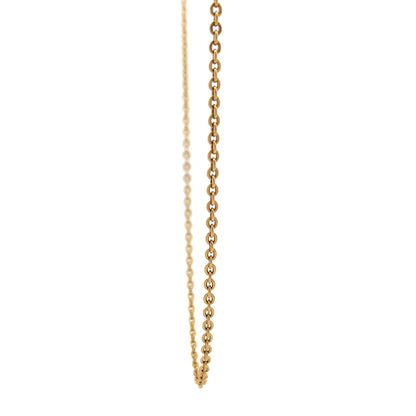 18ct Gold Chain with Oval Link Design
