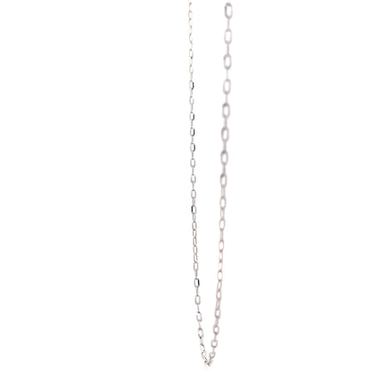 18ct Gold Oval Link Chain Necklace